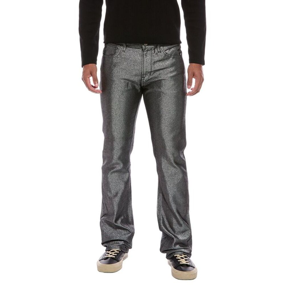 Hudson Jeans Mens Walker Kick Flare Jean, Blue
